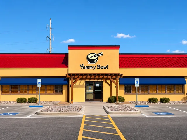 Front entrance of Yummy Bowl Springfield