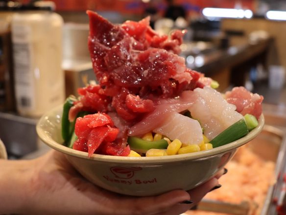 Made-to-order experience at Yummy Bowl Knoxville