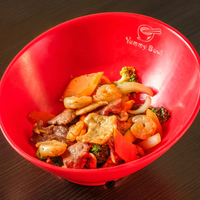 Made-to-order food from Yummy Bowl Knoxville, image 1