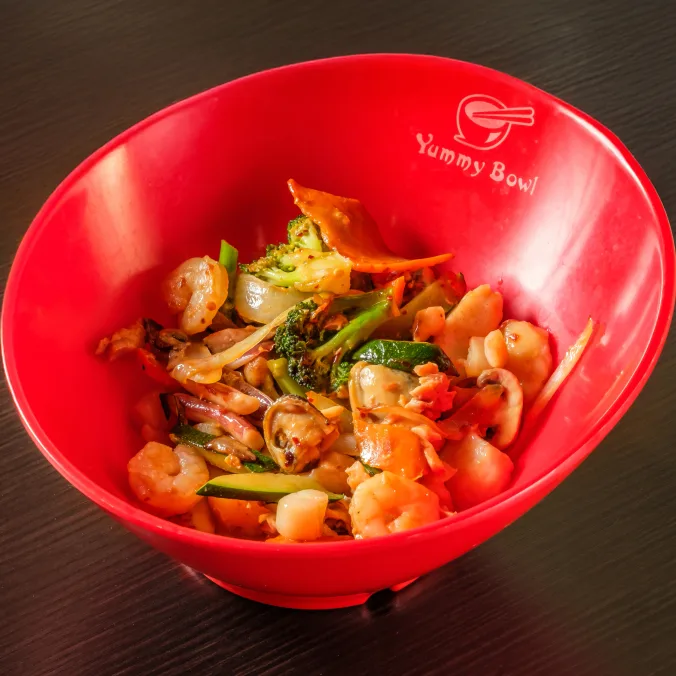 Made-to-order food from Yummy Bowl Knoxville, image 2